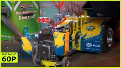 STUNNING NITRO MICROPULLING | RC TRACKTORPULLING – INTERMODELLBAU DORTMUND 2019
