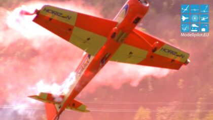 SUKHOI SU-26MM 38% HANGAR 9 FLORIAN SPORER RC AEROBATIC FLIGHT