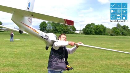 SZD 54 PERKOZ 1:3 PARITECH UWE RIHM RC SCALE GLIDER