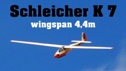 Schleicher K 7 Rhönadler | 4,4m scale RC glider |