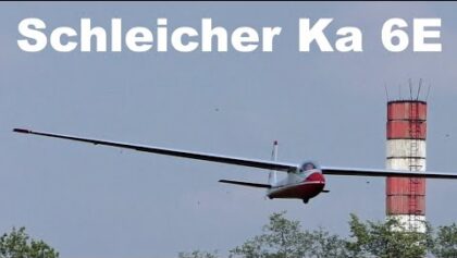 Schleicher Ka 6E, scale RC glider, Hranice 2020