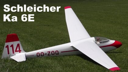 Schleicher Ka 6E, scale RC sailplane, 2018