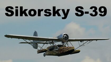 Sikorsky S-39 | scale RC flying boat | 4K |