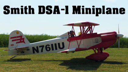 Smith DSA-1 Miniplane | scale RC biplane | 4K |