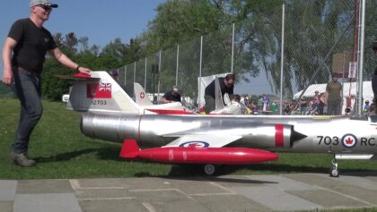 Starfighters CF-104 Canadian RCAF&German F-104G Air Force Scale Turbine Model