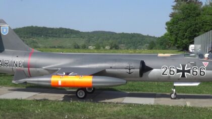 Starfighters RC Jet CF104 and F104 performance Summer and Smoke
