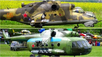 Stunning detailed RC Scale Model Helicopter Russia Serie