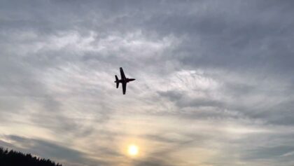 Sunset Flug , Carf Viper mit JetCat Power P 220