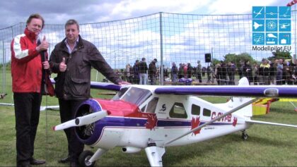 THE LARGEST XXXL RC SCALE 1:2,5 DHC-2 BEAVER MODEL PLANE