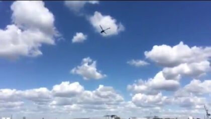 TRex 600 Testflug