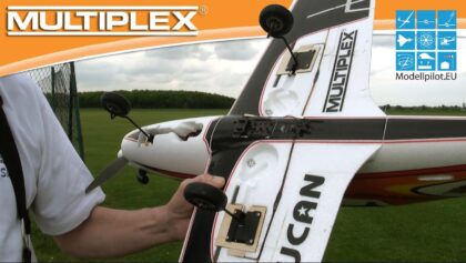 TUCAN MULTIPLEX VIDEO TESTREPORT “DREIBEIN-EINZIEHFAHRWERK” TESTBERICHT RC ELAPOR MODEL TEST