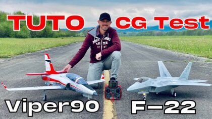 TUTO : CG TESTS | E-flite Viper 90mm vs. Freewing