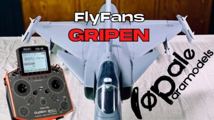 TUTO Jeti REX7 Gyro + Muli6S | FlyFans Saab JAS-39