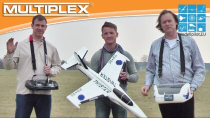 TWISTER “White Edition” von MULTIPLEX Modellsport Video Testbericht – Flugbericht