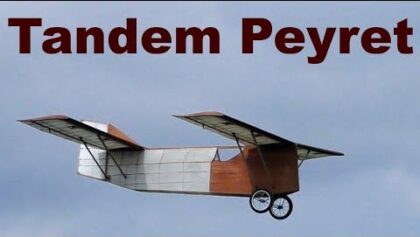 Tandem Peyret, giant scale RC tandem wings glider, Nesvacily 2019