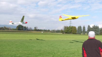 Tandemschlepp MFV Altach (Tandem Glider Tow by Club MFV-Altach) –