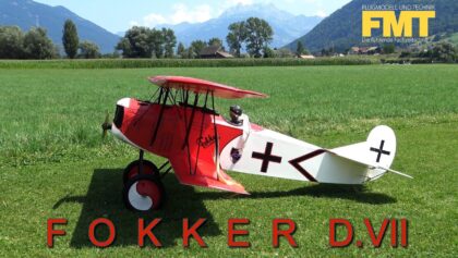 “The Fokker D.VII: WWI German Aerial Superiority” R/C Plane scale