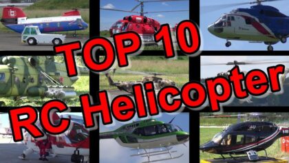 Top 10 BIGGEST RC MODEL HELICOPTER That Are Totally Awesome