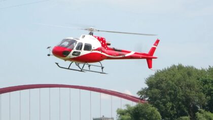 Turbinenbetriebenes RC Modell AS 350 Ecureuil Swiss Helicopter