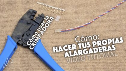 ?? Tutorial: Cómo fabricar tus propias alargaderas! Como Crimpar Futaba