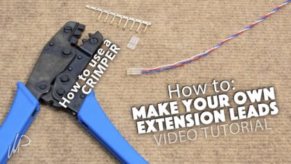 Tutorial: Make your own extension leads! How to crimp Futaba