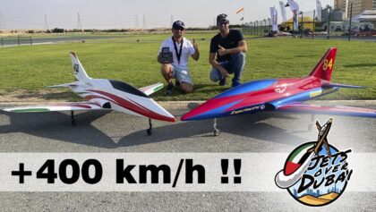 Two ultra fast Jets Over Dubai!