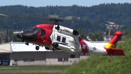 U.S. Coast Guard MH-60 Jayhawk rescue RC scale helicopter