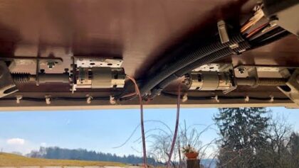 Umbau von Wohnwagenstützen auf Elektrisch