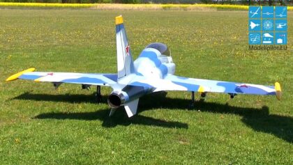VIPER JET RC TURBINE JET AEROBATIC FLIGHT RAINER WENDLER BVM