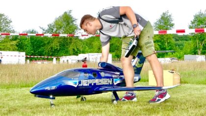 Very Fast! EPIC VICTORY RC Turbine Tomahawk JET Flight Demonstration