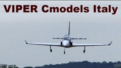 Viper Cmodels Italy, maiden flight, EDF RC aircraft, 2019