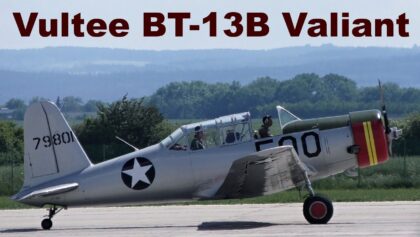 Vultee BT-13B Valiant, Pardubice Airshow 2019