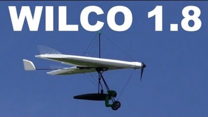 WILCO 1.8 HACKER model / PUNKAIR, RC hang glider, 2019