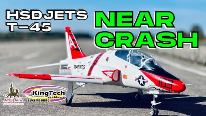 ? WING DISCONNECTED on Turbine Jet • HSDJETS T-45 K70G4+