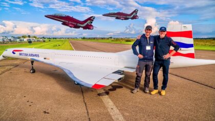 WORLDS LARGEST RC MODEL!! 149KG 10METERS CONCORDE WITH 4x JET