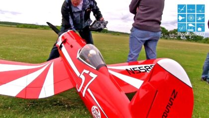 WOW, AMAZING F2G-1D SUPER CORSAIR RC SCALE FLIGHT EBERHARD KÖNIG