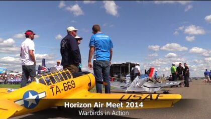 Warbirds at the HORIZON AIR MEET 2014