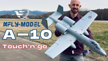 XFly-Model A-10 ? Twin 50mm EDF Jet PNP | TOUCH’N’GO