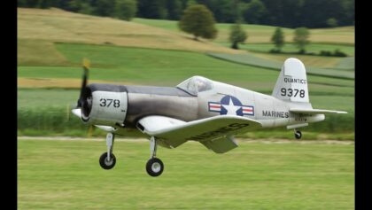 XXL Corsair F4U “Fräser” Moki 250ccm radial 4-stroke / scale