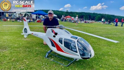 XXL RC Airbus H120 mit Turbine | Flugvorführung Matthias Tranziska