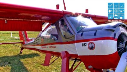 XXL RC PZL-104 WILGA 35 1:2,75 TOWING AIRCRAFT INTERVIEW GERALD