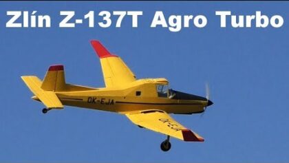 Zlin Z-137T Kor-Model, scale RC aircraft, 2019