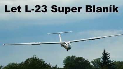 Zlin Z-143L + glider Let L-23 Super Blanik | aerotow