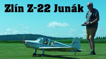 Zlin Z-22 Junak | giant scale RC aircraft | 4K