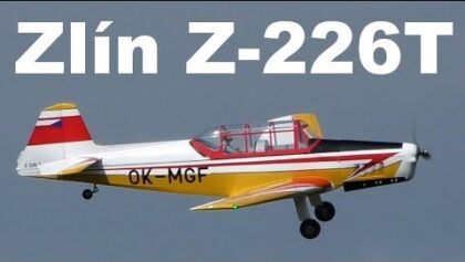 Zlin Z-226T, scale RC airplane, Nesvacily 2019