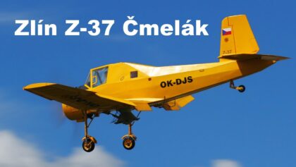 Zlin Z-37 Cmelak | scale RC airplane | 4K |