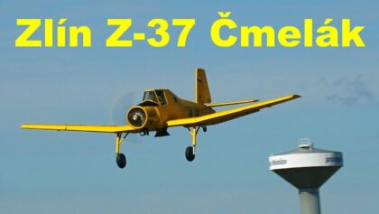 Zlin Z-37 | scale RC airplane | 4K | Holesov