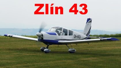 Zlin Z-43 | giant scale RC airplane | 4K |