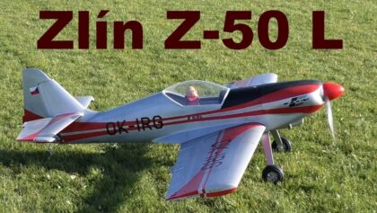 Zlin Z-50 L, scale RC airplane, 2019