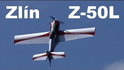 Zlin Z-50L, giant scale RC airplane, 2019